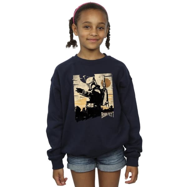 Star Wars Girls The Book Of Boba Fett Points Sweatshirt