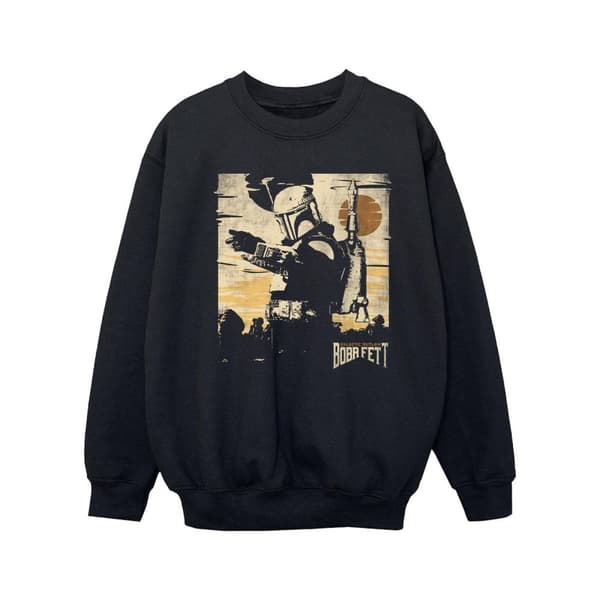 Star Wars Girls The Book Of Boba Fett Points Sweatshirt