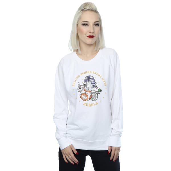 Star Wars: The Rise of Skywalker Womens/Ladies Star Wars The Rise Of Skywalker Rolling Behind Enemy Lines Sweatshirt