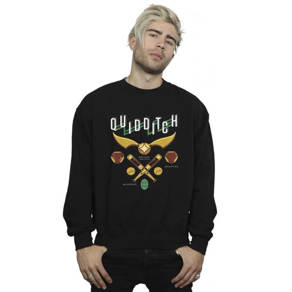 Harry Potter Mens Quidditch Bludgers Quaffles Sweatshirt