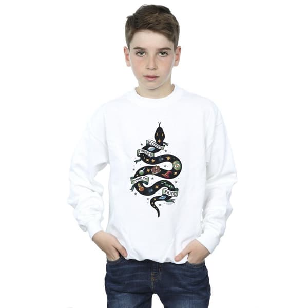 Harry Potter Boys Slytherin Sketch Sweatshirt
