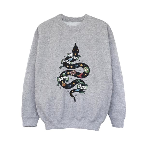 Harry Potter Boys Slytherin Sketch Sweatshirt