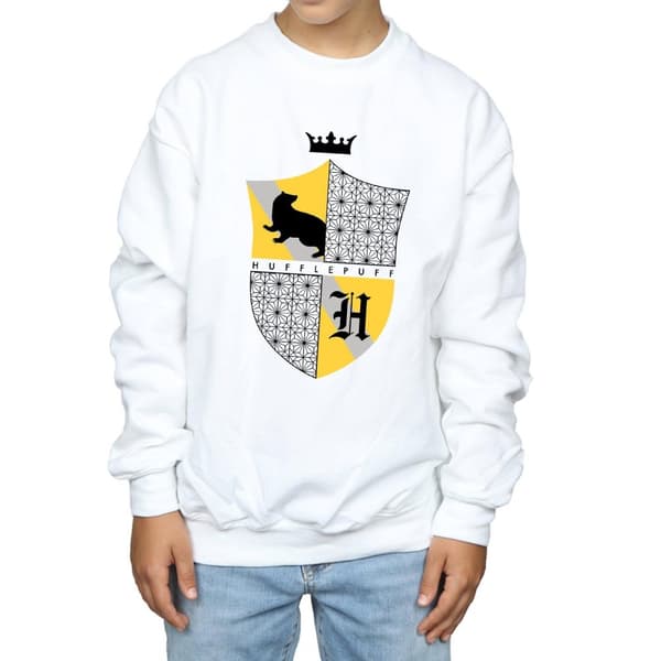 Harry Potter Boys Hufflepuff Shield Sweatshirt