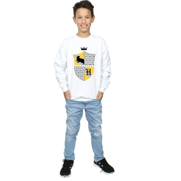 Harry Potter Boys Hufflepuff Shield Sweatshirt