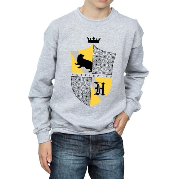 Harry Potter Boys Hufflepuff Shield Sweatshirt