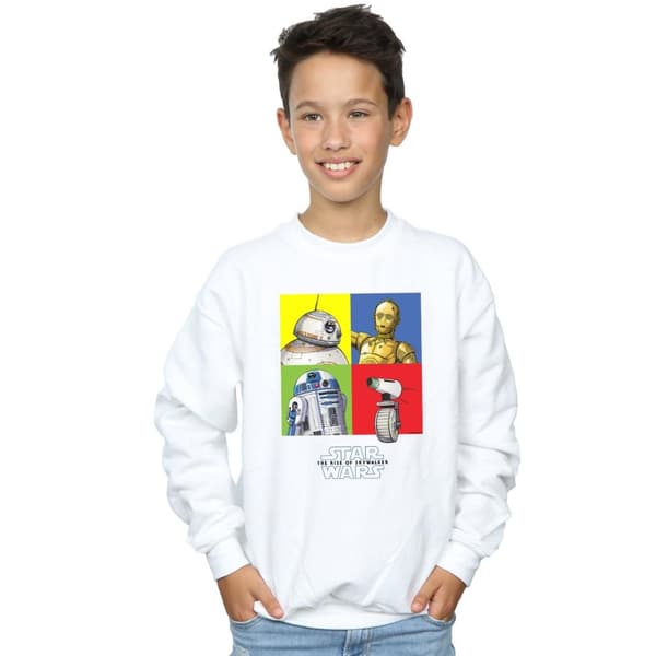 Star Wars: The Rise of Skywalker Boys Star Wars The Rise Of Skywalker Droid Squares Sweatshirt