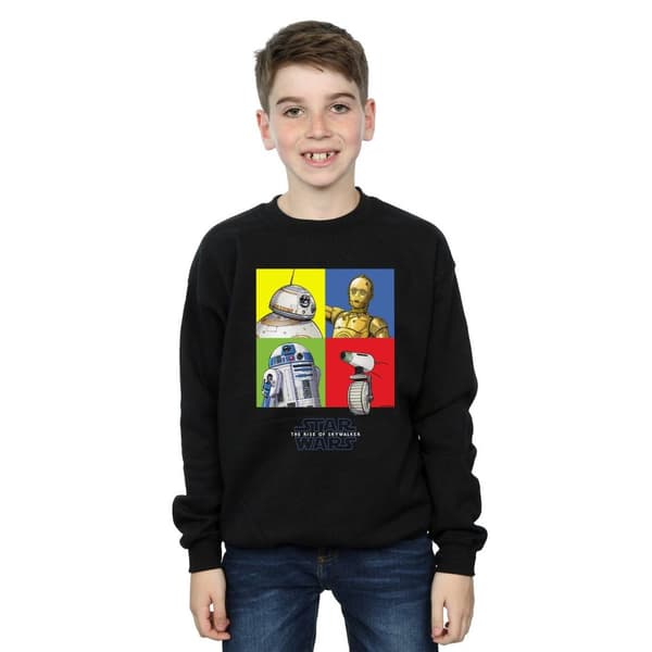 Star Wars: The Rise of Skywalker Boys Star Wars The Rise Of Skywalker Droid Squares Sweatshirt