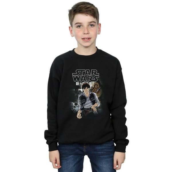 Star Wars Han And Chewie Anime-tröja för pojkar