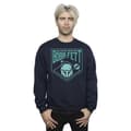 Pikkukuva 2 / 3: Star Wars Mens The Book Of Boba Fett Galactic Helm Chest Sweatshirt