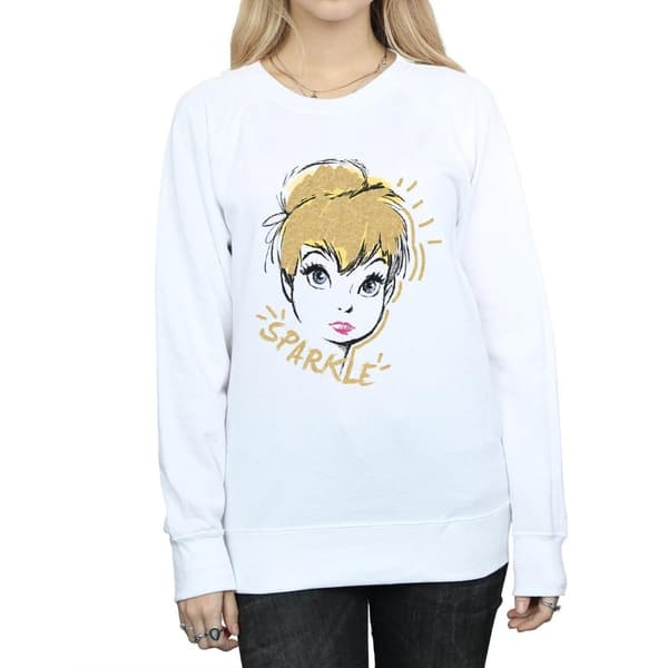Disney Dam/kvinnor Tinkerbell Sparkle Sweatshirt