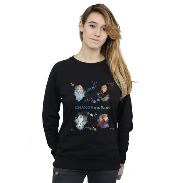 Disney Dam/Tjej Frozen 2 Change Is In The Air Sweatshirt