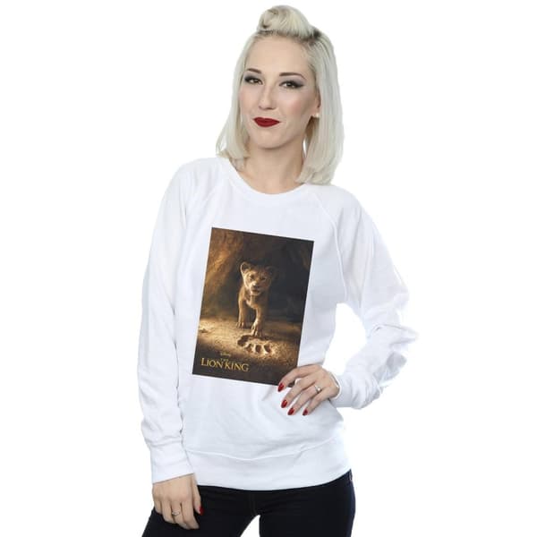 Disney Dam/Tjej Lejonkungen Film Simba Poster Sweatshirt