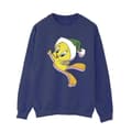 Miniatyrbild 1 av 3: Looney Tunes Dam/Tjej Tweety Christmas Hat Sweatshirt