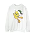 Miniatyrbild 1 av 3: Looney Tunes Dam/Tjej Tweety Christmas Hat Sweatshirt