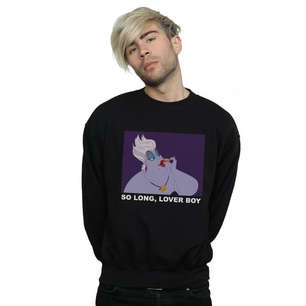 Disney Mens The Little Mermaid Ursula Lover Boy Sweatshirt