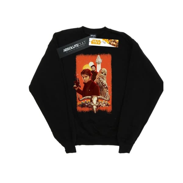 Star Wars Girls Solo Trio Paint Sweatshirt