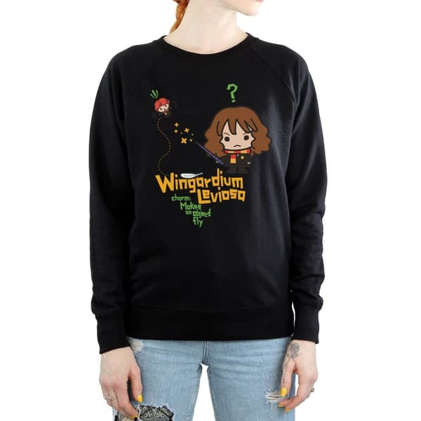 Harry Potter Hermione Granger Wingardium Leviosa Junior - Sweatshirt för kvinnor/damer