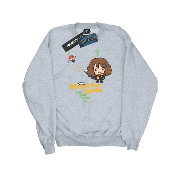 Harry Potter Womens/Ladies Hermione Granger Wingardium Leviosa Junior Sweatshirt