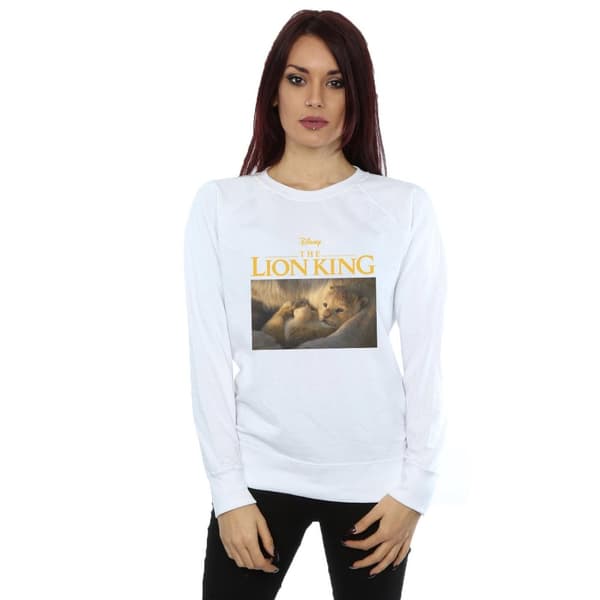 Disney Dam/Tjej Lejonkungen Film Baby Simba Foto Sweatshirt