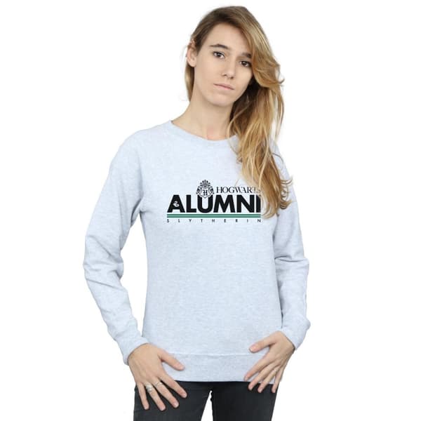 Harry Potter Womens/Ladies Hogwarts Alumni Slytherin Sweatshirt