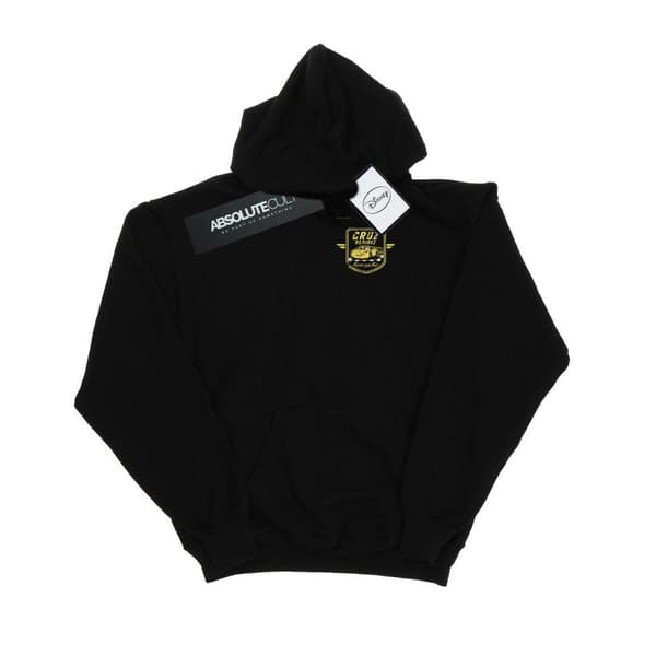 Disney Womens/Ladies Cars Cruz Ramirez Faux Pocket Logo Hoodie