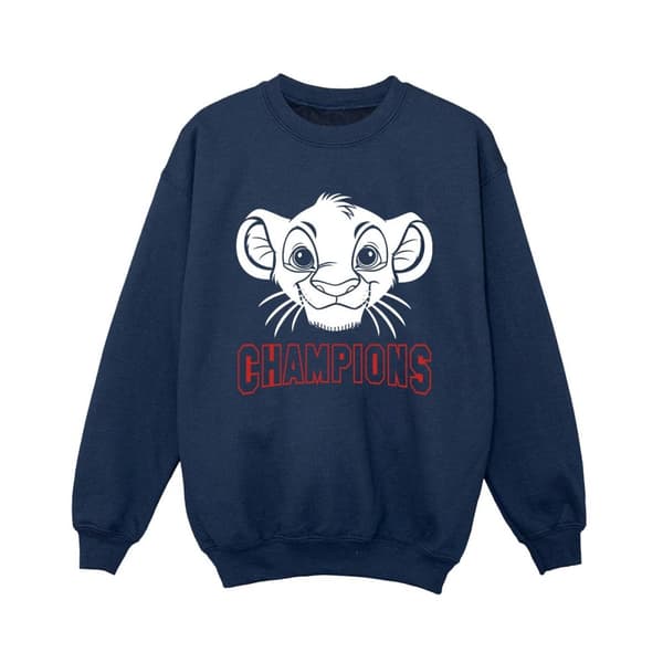 Disney Boys The Lion King Simba Face Champion Sweatshirt