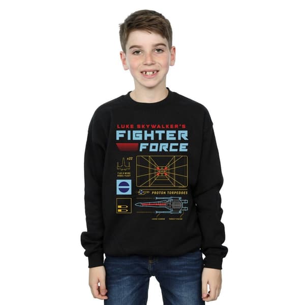 Star Wars Boys Luke Skywalker´s Fighter Force Sweatshirt
