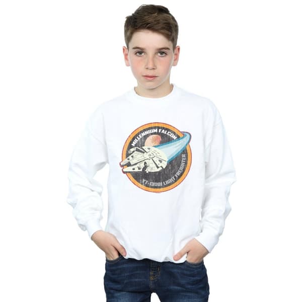 Star Wars Millennium Falcon Badge-tröja för pojkar