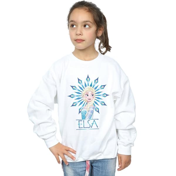 Disney Frozen Elsa Snowflake-tröja för flickor