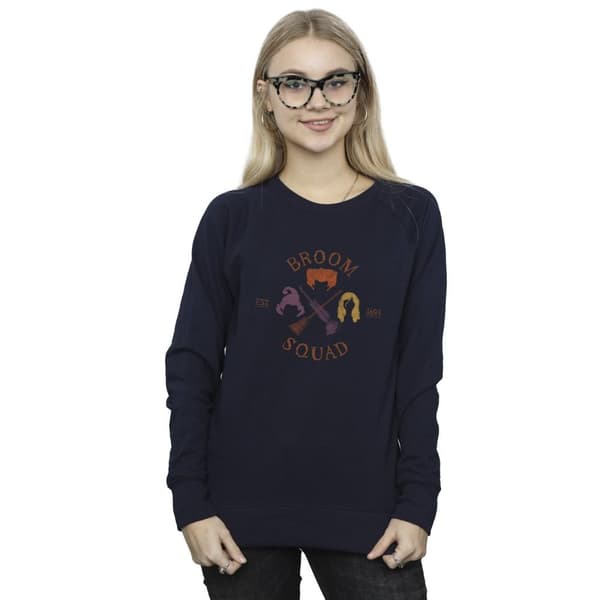 Disney Womens/Ladies Hocus Pocus Broom Squad 93 Sweatshirt
