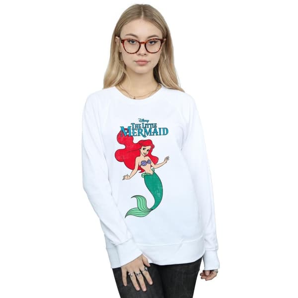 Disney Womens/Ladies The Little Mermaid Line Ariel Sweatshirt