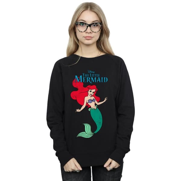 Disney Womens/Ladies The Little Mermaid Line Ariel Sweatshirt