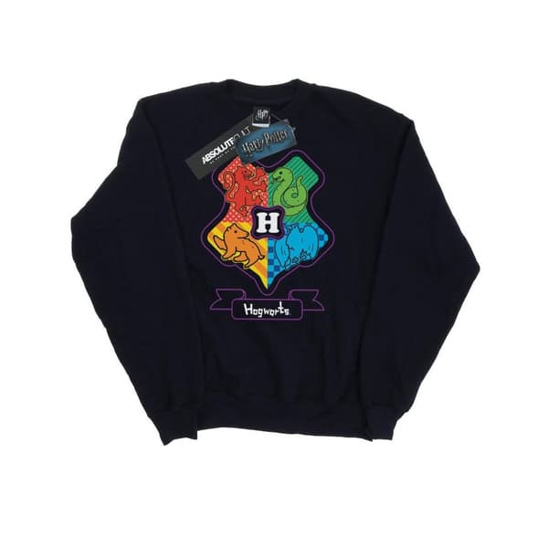 Harry Potter Womens/Ladies Hogwarts Junior Crest Sweatshirt