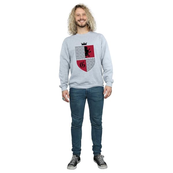 Harry Potter Mens Gryffindor Shield Sweatshirt