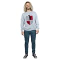 Miniatyrbilde 4 av 5: Harry Potter Mens Gryffindor Shield Sweatshirt