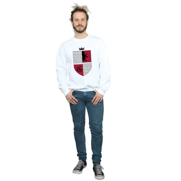 Harry Potter Mens Gryffindor Shield Sweatshirt