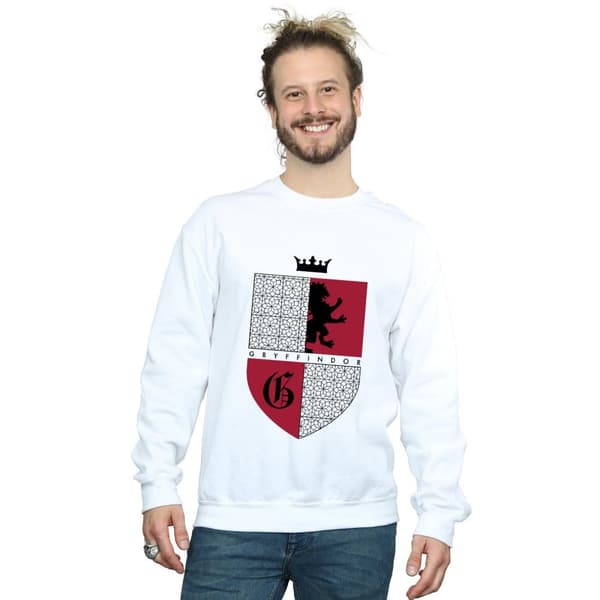 Harry Potter Mens Gryffindor Shield Sweatshirt