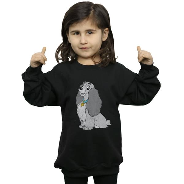 Disney Girls Lady And The Tramp Classic Lady Sweatshirt