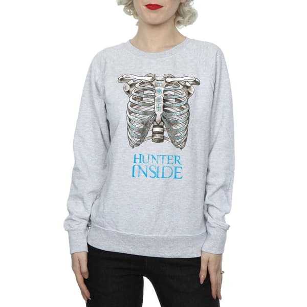 Supernatural Womens/Ladies Hunter Inside Sweatshirt