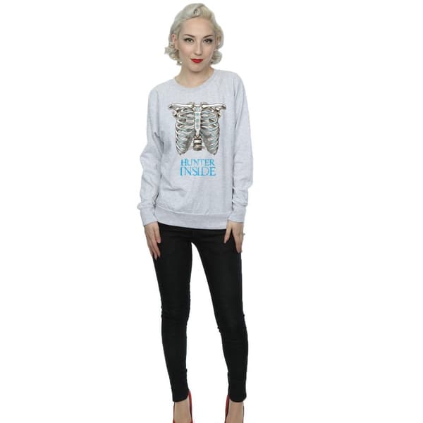 Supernatural Womens/Ladies Hunter Inside Sweatshirt