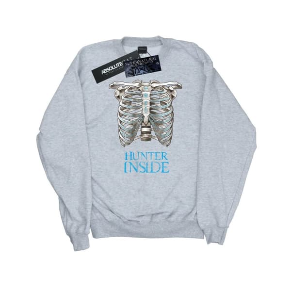 Supernatural Womens/Ladies Hunter Inside Sweatshirt
