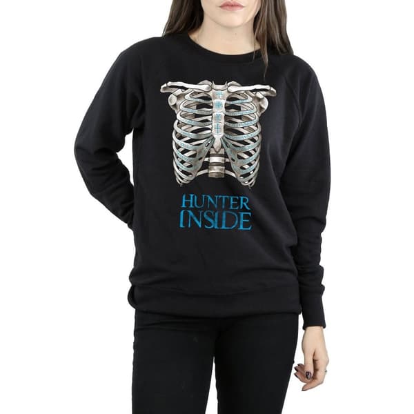 Supernatural Womens/Ladies Hunter Inside Sweatshirt