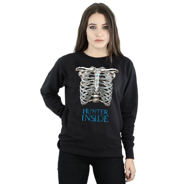 Supernatural Womens/Ladies Hunter Inside Sweatshirt
