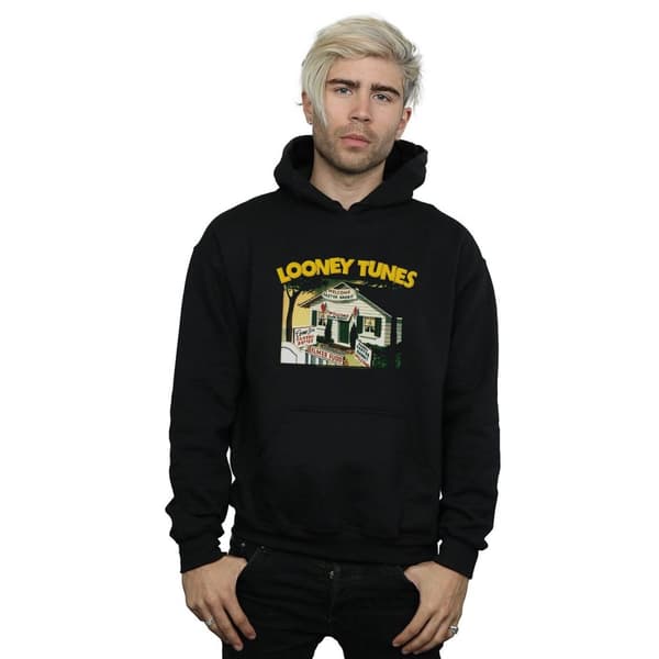 Looney Tunes Mens Elmer Fudd Welcome Easter Rabbit Hoodie