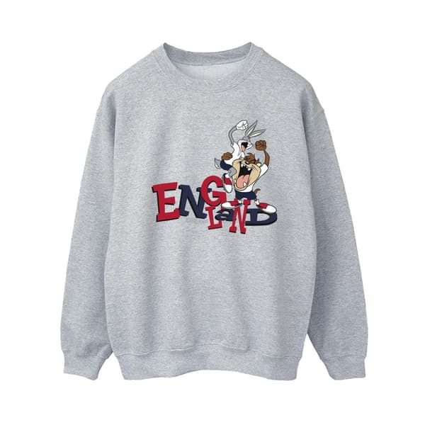Looney Tunes Dam/Tjej Bugs & Taz England Sweatshirt