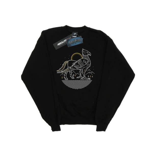 Harry Potter Girls Buckbeak Line Art Sweatshirt