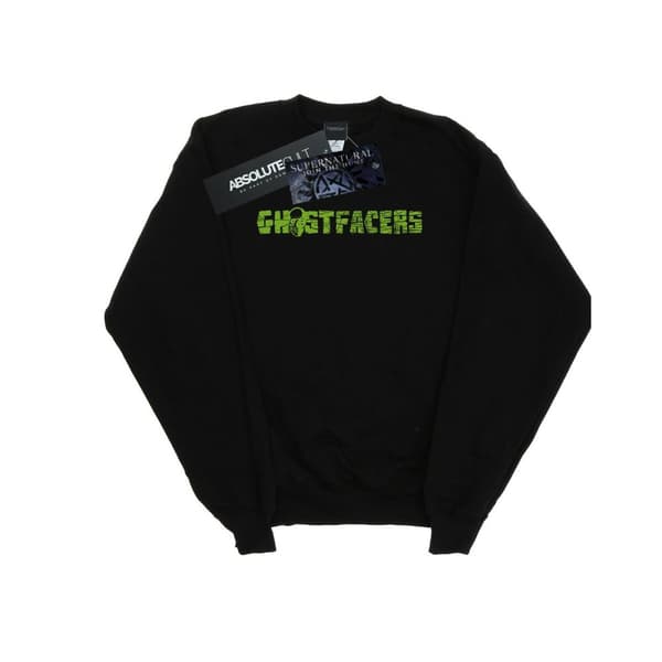 Supernatural Mens Ghostfacers Logo Sweatshirt
