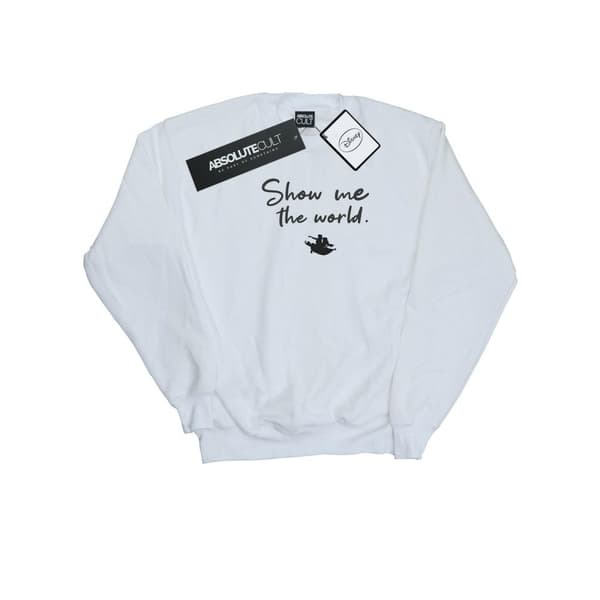 Disney Womens/Ladies Aladdin Show Me The World Sweatshirt