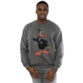 Miniatyrbillede 2 af 3: Looney Tunes Mens Daffy Duck Distressed Sweatshirt