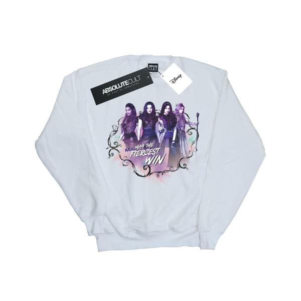 Disney Girls The Descendants The Fiercest Win Sweatshirt White 7-8 Years
